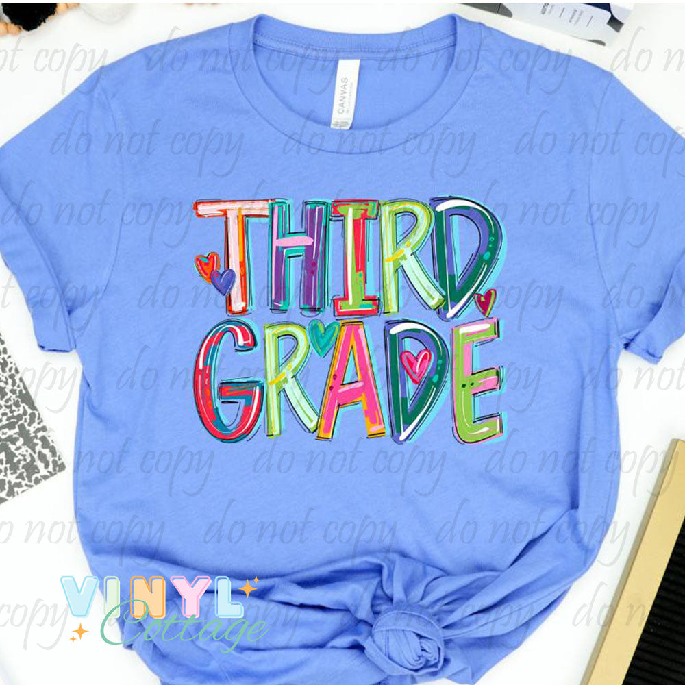 Cheery Grades ~ HTV Transfer