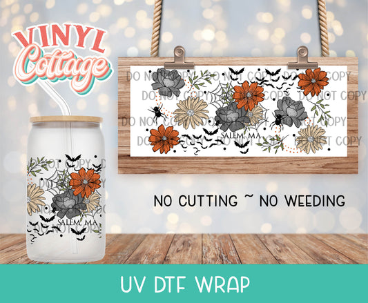 42UV ~ Salem Florals ~ UV DTF Wrap