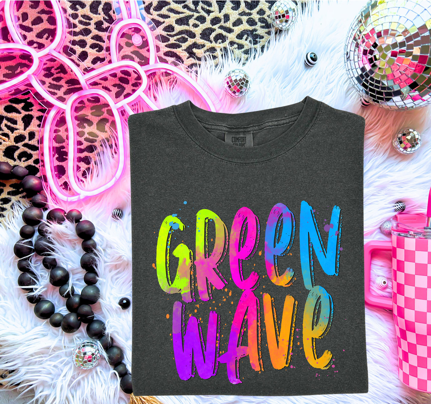 Greenwave ~ Neon Mascot ~ 25SAG ~ DTF Transfers