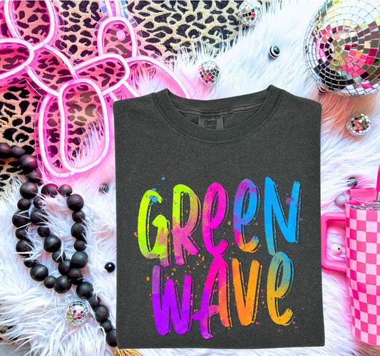 Greenwave ~ Neon Mascot ~ 25SAG ~ DTF Transfers