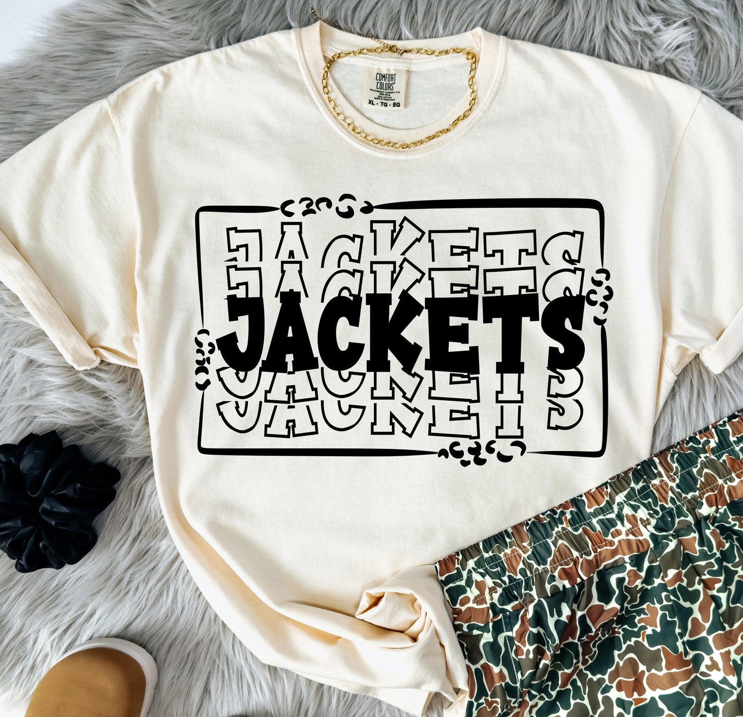 Jackets ~ Stacked Mascot ~ SAG25 ~ DTF Transfer
