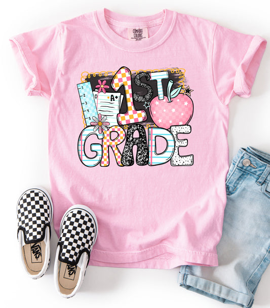 1st Grade ~ B2S Apple ~ 25SAG ~ DTF Transfer