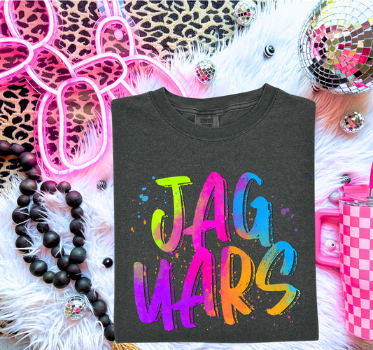 Jaguars ~ Neon Mascot ~ 25SAG ~ DTF Transfers