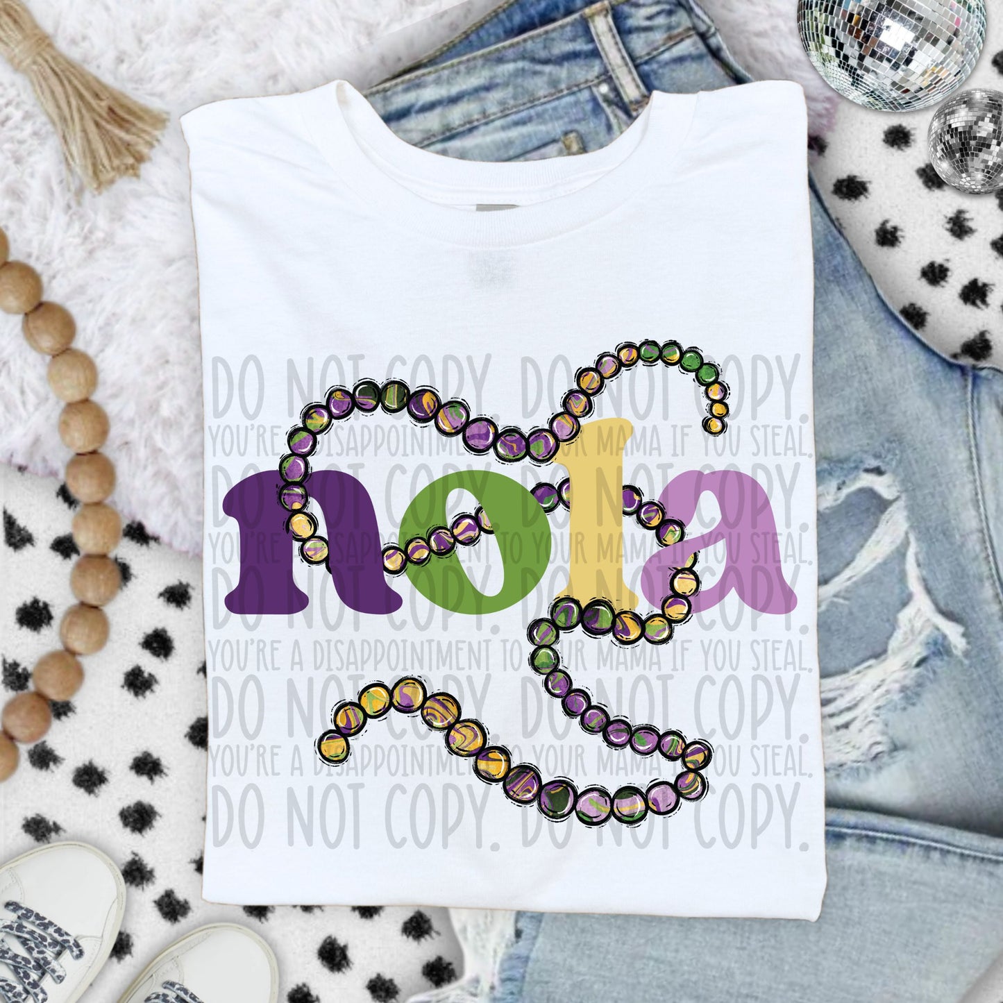Nola ~ SWD25 ~ DTF Transfer