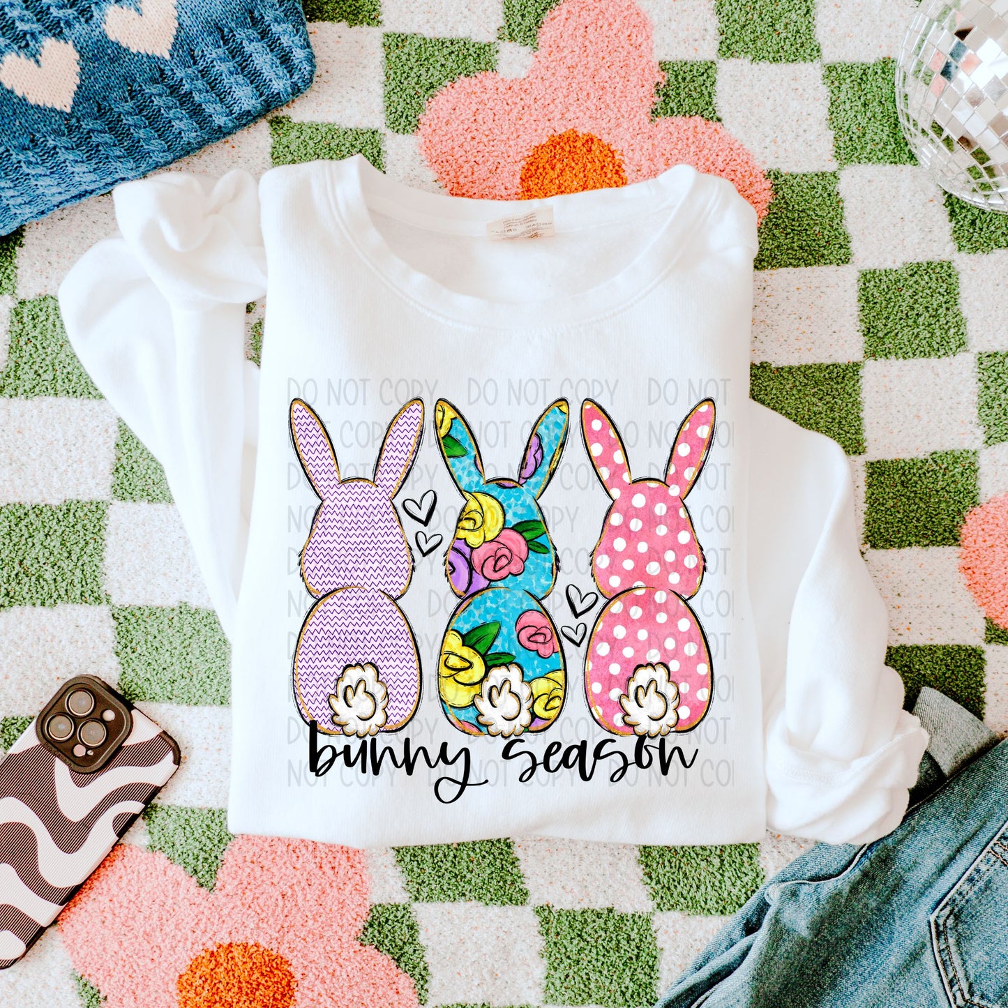 Bunny Season ~ DTF Transfer