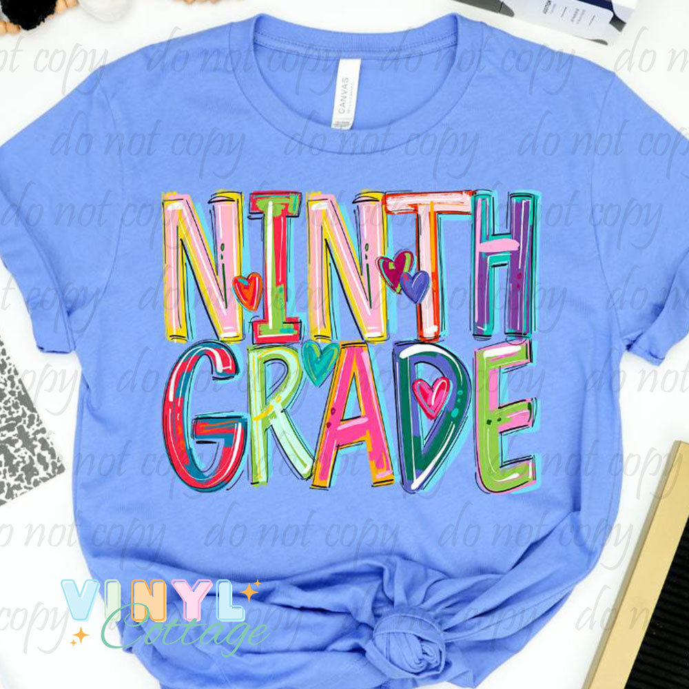 Cheery Grades ~ HTV Transfer