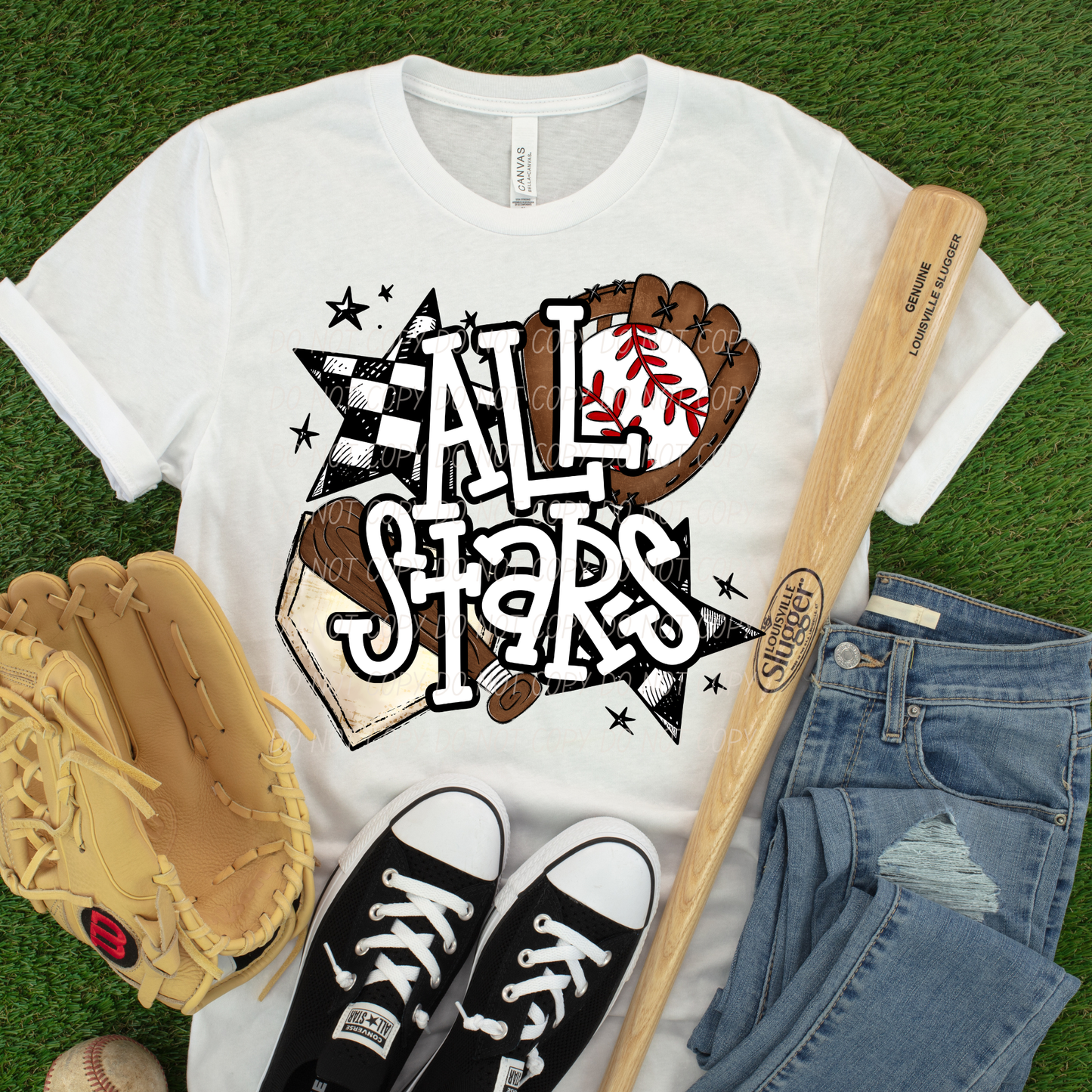 All Stars Baseball_2 ~ 26CSD05 ~ DTF Transfer