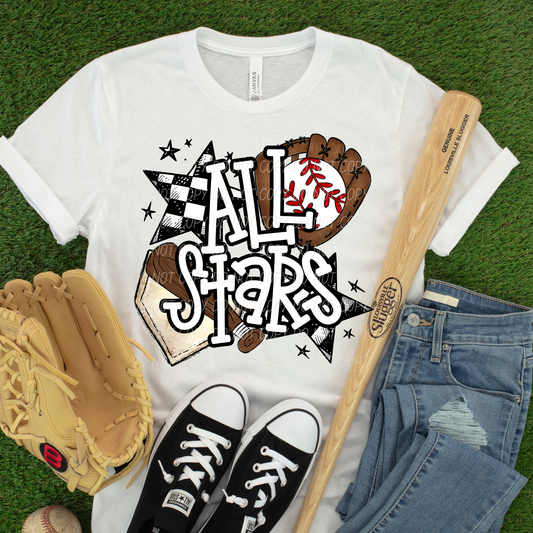 All Stars Baseball_2 ~ 26CSD05 ~ DTF Transfer