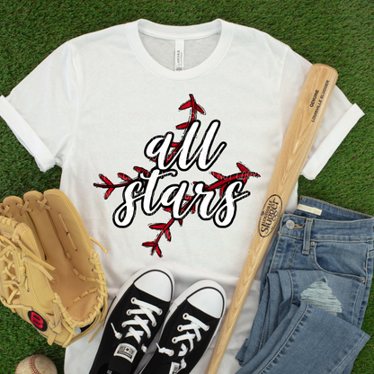 All Stars Stitches ~ 26CSD05 ~ DTF Transfer