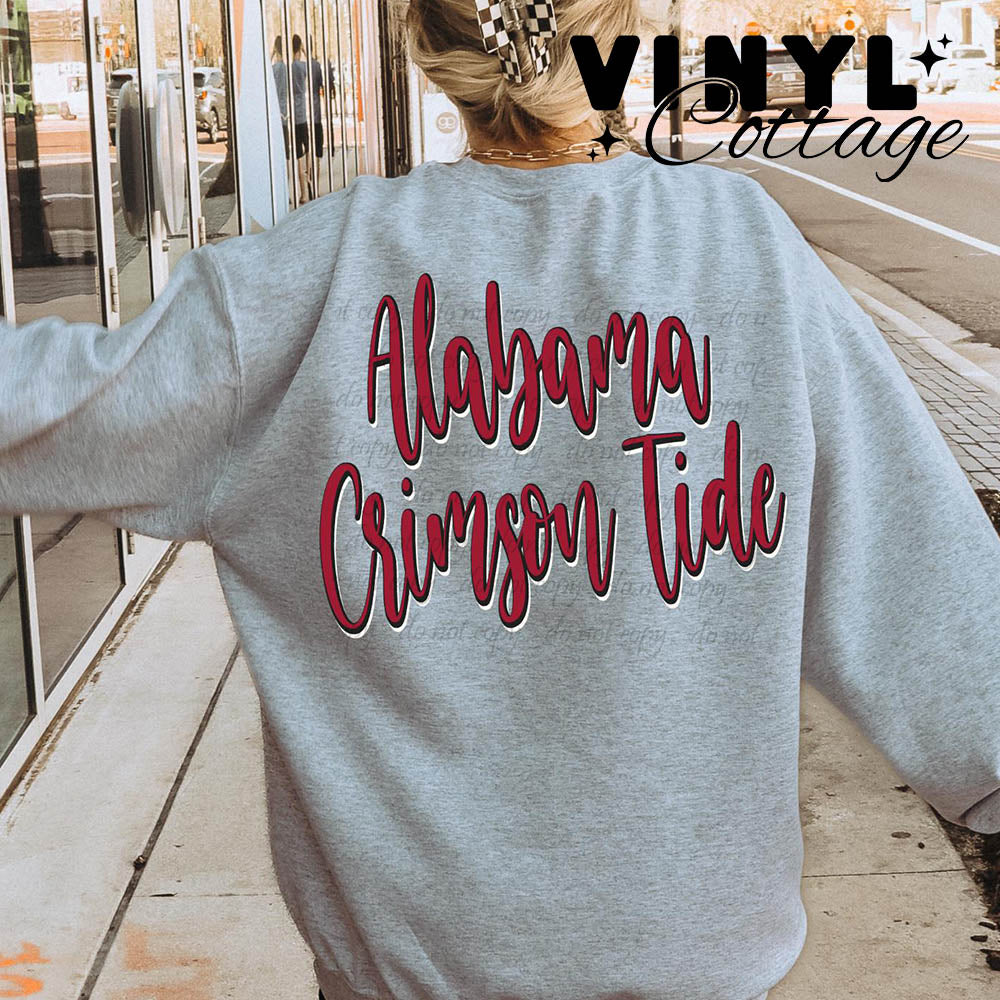 Alabama ~ DTF Transfer