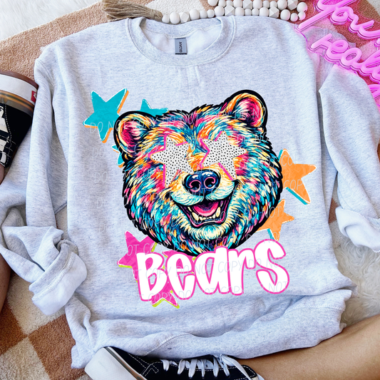 Bears ~ Pop Art ~ 26CSD ~ DTF Transfer
