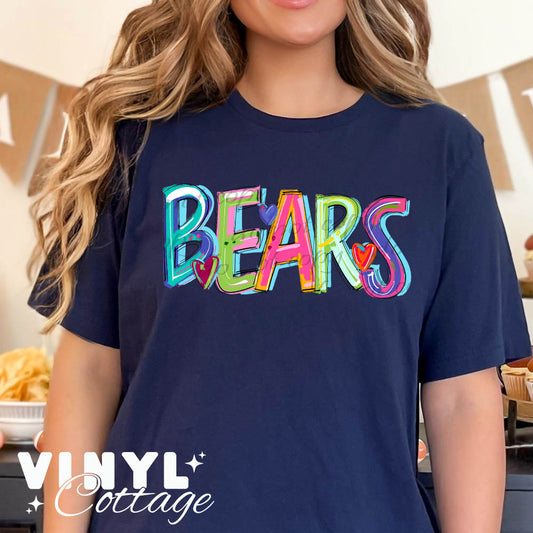 Bears ~ Cheery Mascot ~ DTF Transfer
