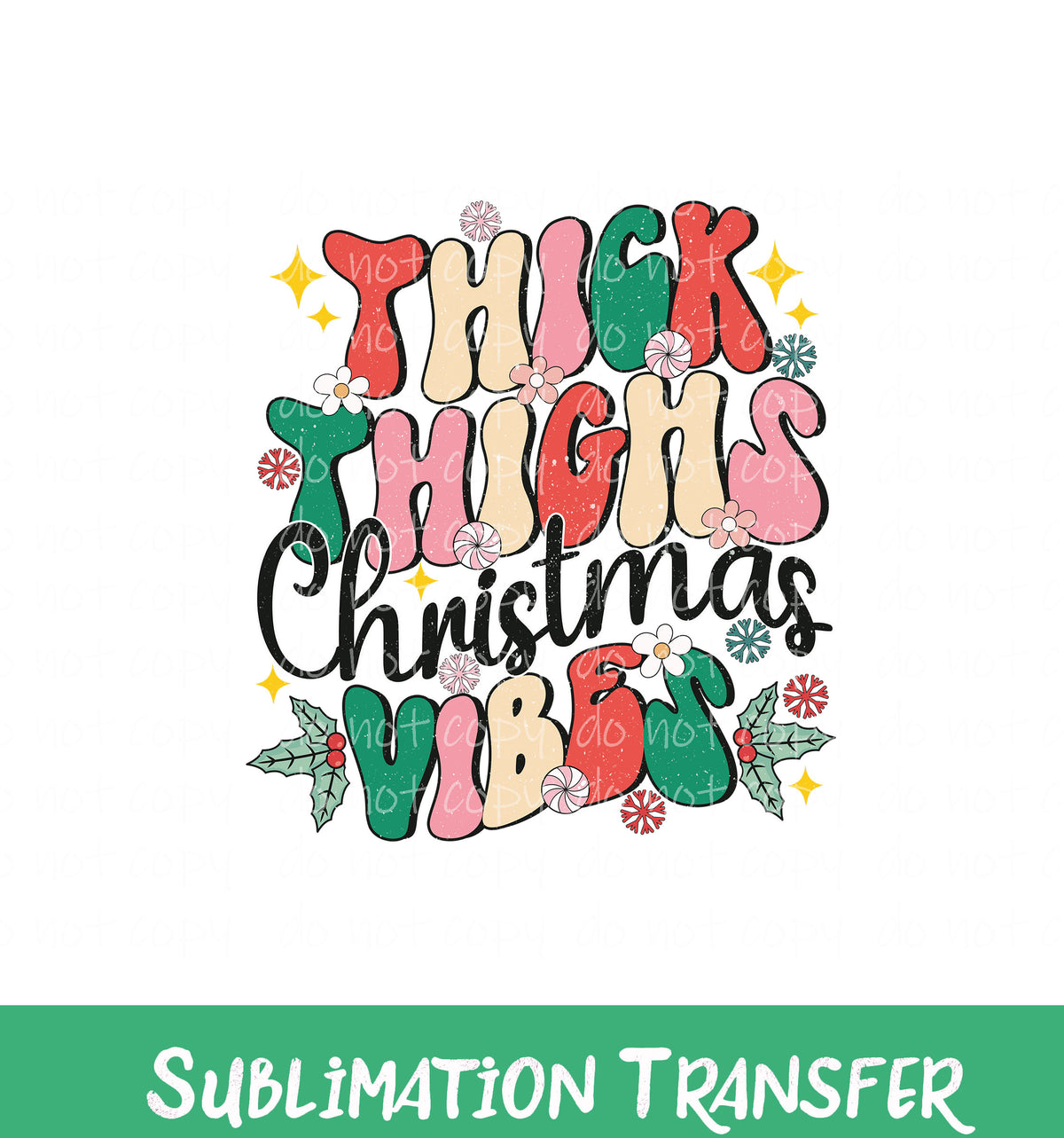 SUBLIMATION TRANSFERS ~ BLACK FRIDAY