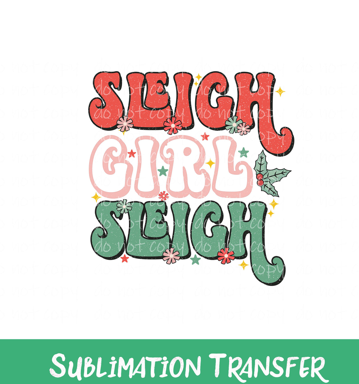 SUBLIMATION TRANSFERS ~ BLACK FRIDAY