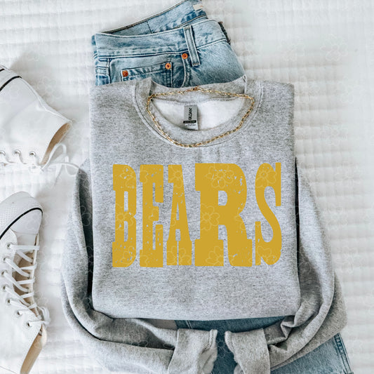 Bears2 ~ Mixed Up Mascots ~ SAG26 ~ DTF Transfer