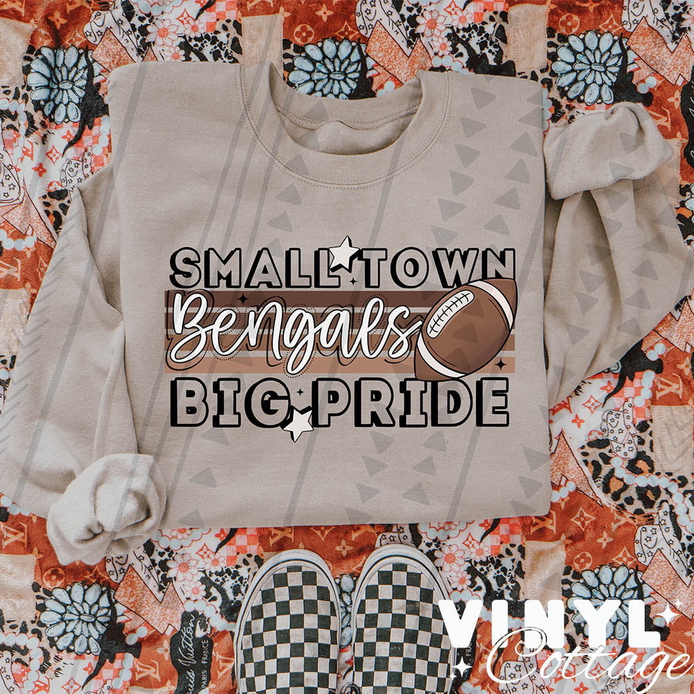 Small Town ~ Bengals ~ DTF Transfer