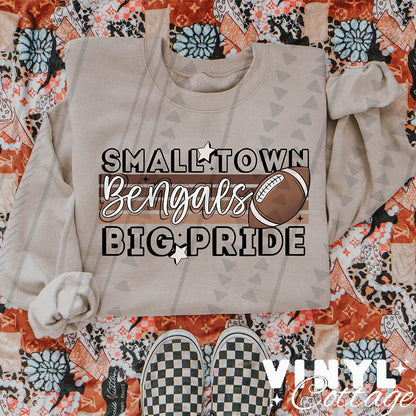 Small Town ~ Bengals ~ DTF Transfer