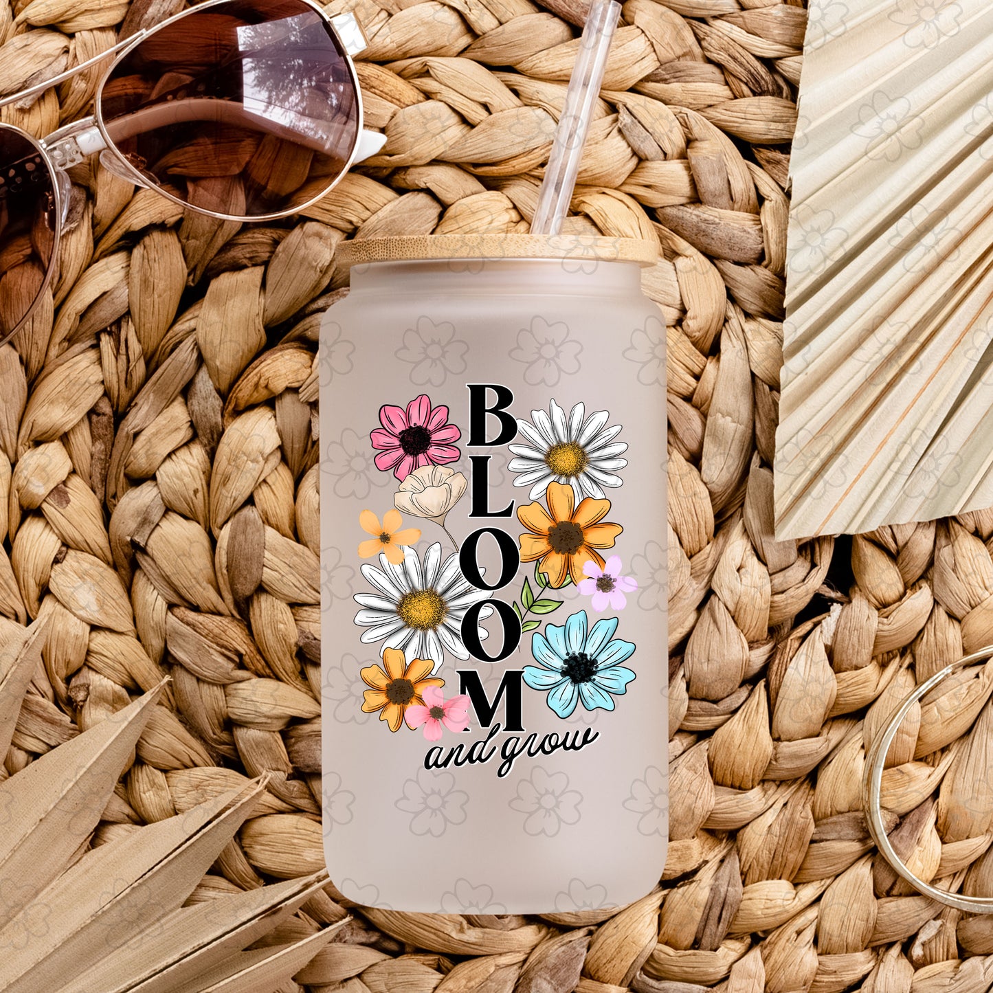 Bloom and Grow ~ 26CSC02 ~ UV DTF Decal