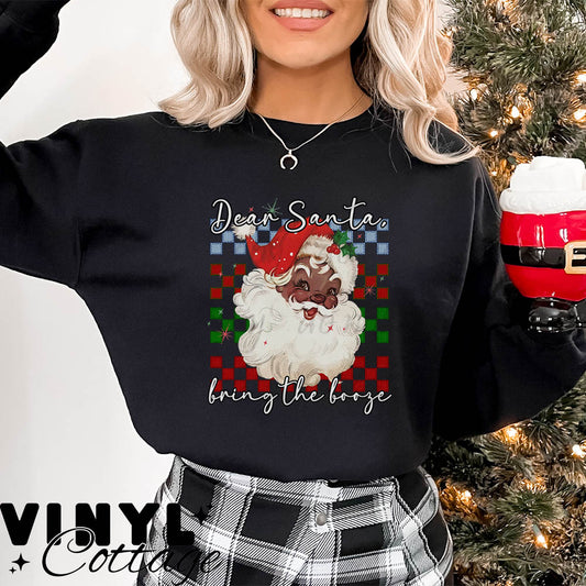 Bring The Booze Dark Tone ~ DTF Transfer