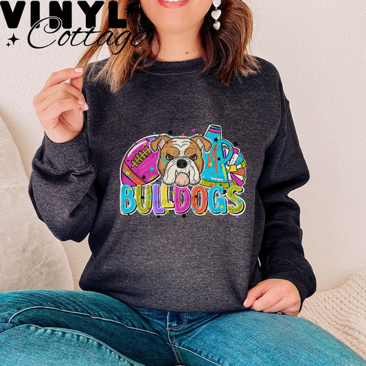 Bright Mascots ~ Bulldogs~ DTF Transfer
