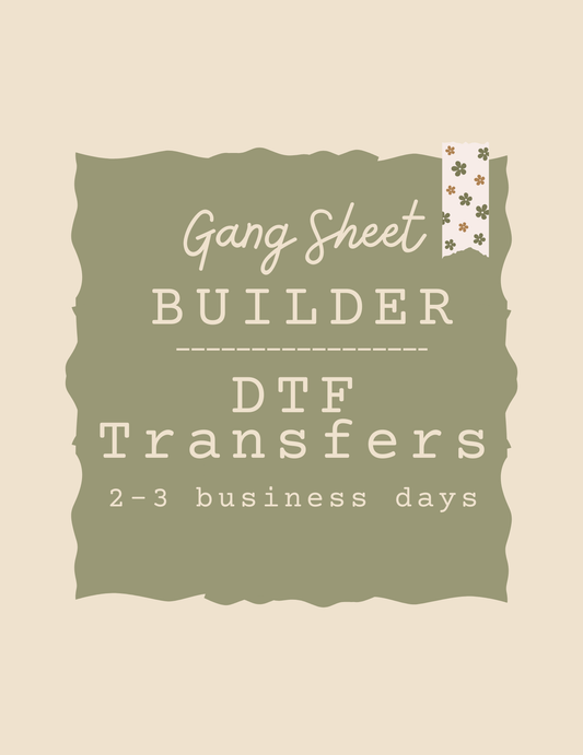 Build Your Own DTF Gang Sheet