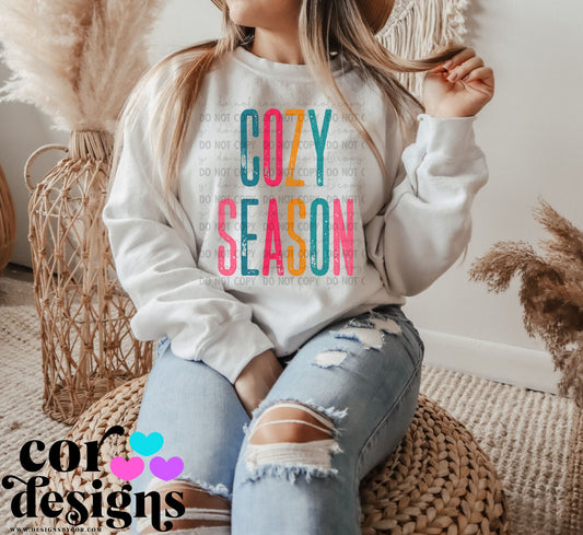 Cozy Season ~ 25COR09 ~ DTF Transfer