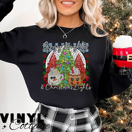 Cozy Nights ~ DTF Transfer