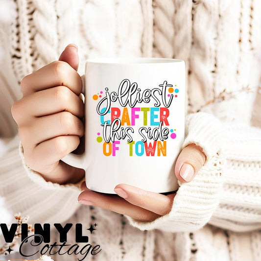 Jolliest Crafter ~ UV DTF DECAL
