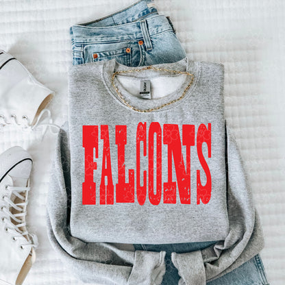 Falcons ~ Mixed Up Mascots ~ SAG26 ~ DTF Transfer