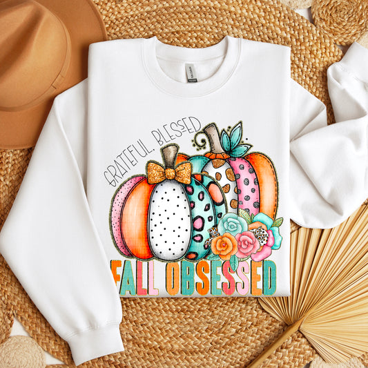 Fall Obsessed ~ 25SDD07 ~ DTF Transfer