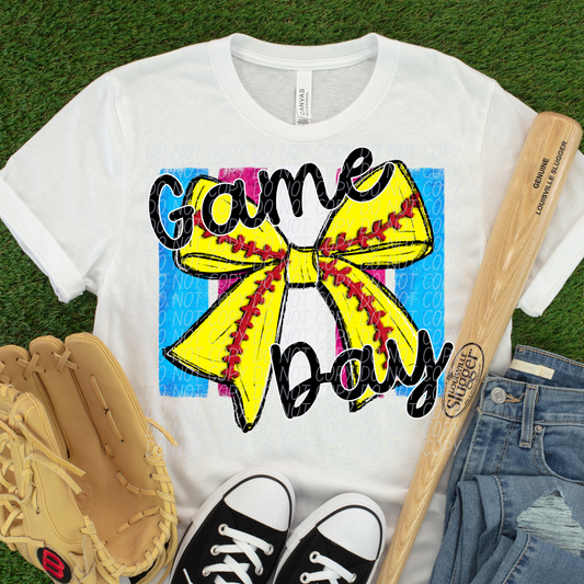 Softball Game Day2 ~ CSD26 ~ DTF Transfer