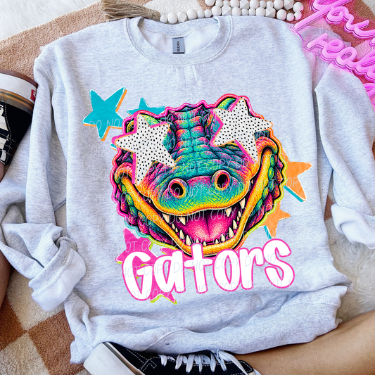 Gators ~ Pop Art ~ 26CSD ~ DTF Transfer