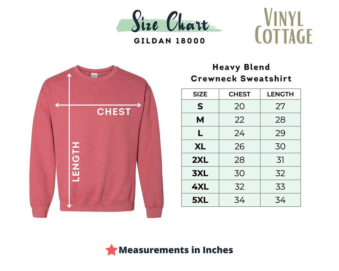 Custom Sweatshirt ~ Adult Gildan