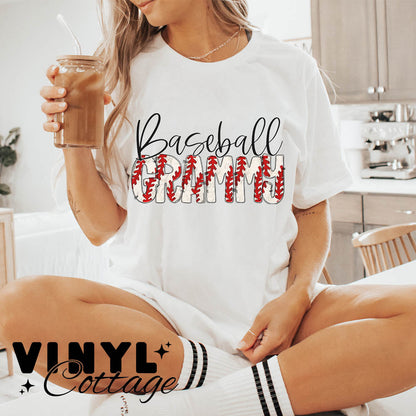 Baseball Grammy ~ Baseball Names ~ DTF Transfer