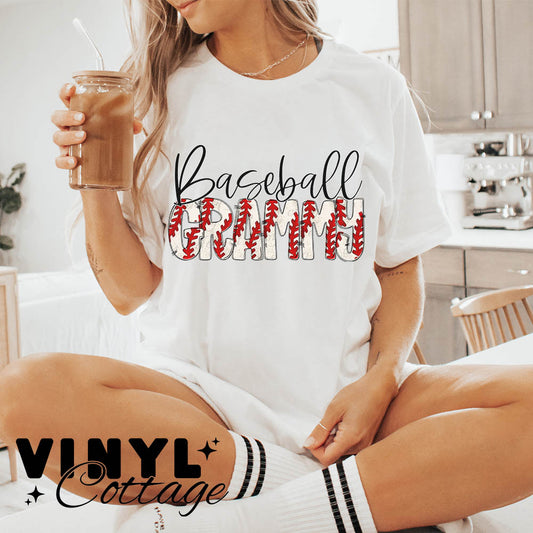 Baseball Grammy ~ Baseball Names ~ DTF Transfer