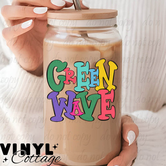 Greenwave ~ UV DTF DECAL