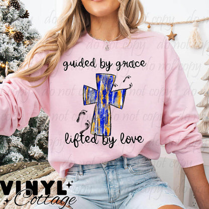 Guided By Grace ~ DTF Transfer