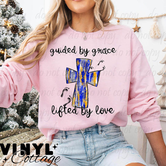 Guided By Grace ~ DTF Transfer
