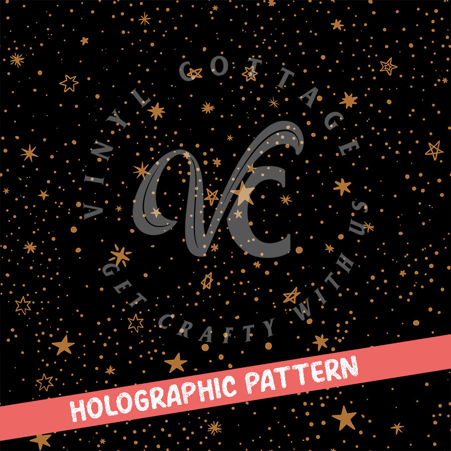 Starry Night ~ Holographic Vinyl ~ HG66