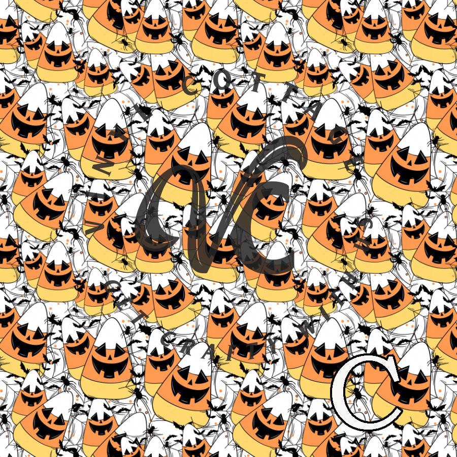 Candy Corn Webs ~ HL15