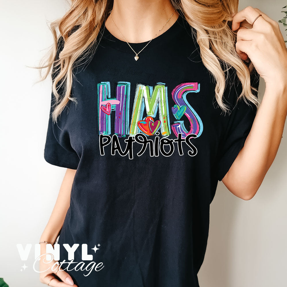 HMS Patriots ~ Cheery Words ~ DTF Transfer
