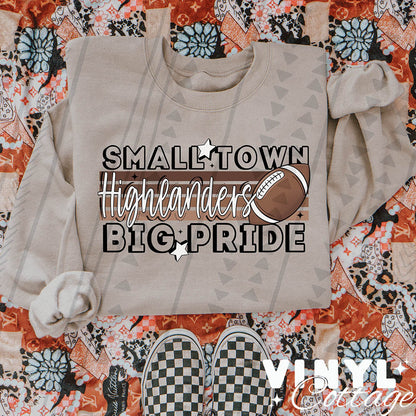 Small Town ~ Highlanders ~ DTF Transfer