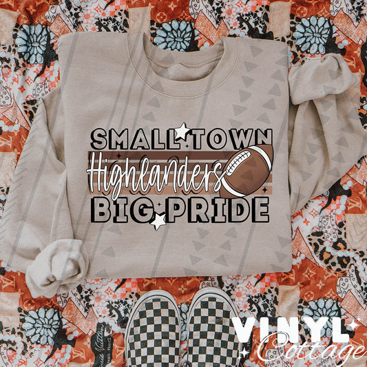 Small Town ~ Highlanders ~ DTF Transfer