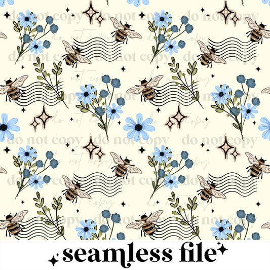 Blue Florals ~ 26CSC02T