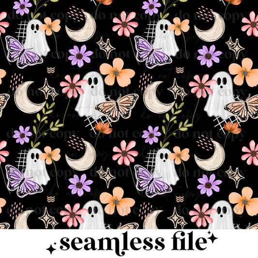 Spring Floral Ghost ~ 26CSC02T