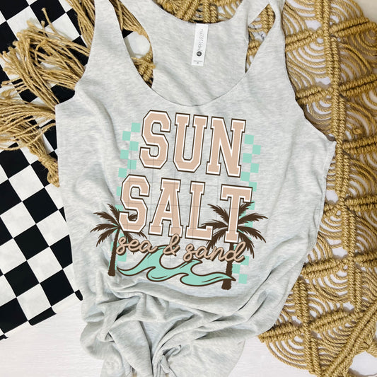 Sun Salt Sea Sand ~ 25CSC04T15 ~ DTF Transfer