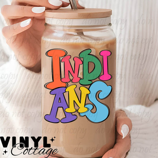 Indians ~ UV DTF DECAL