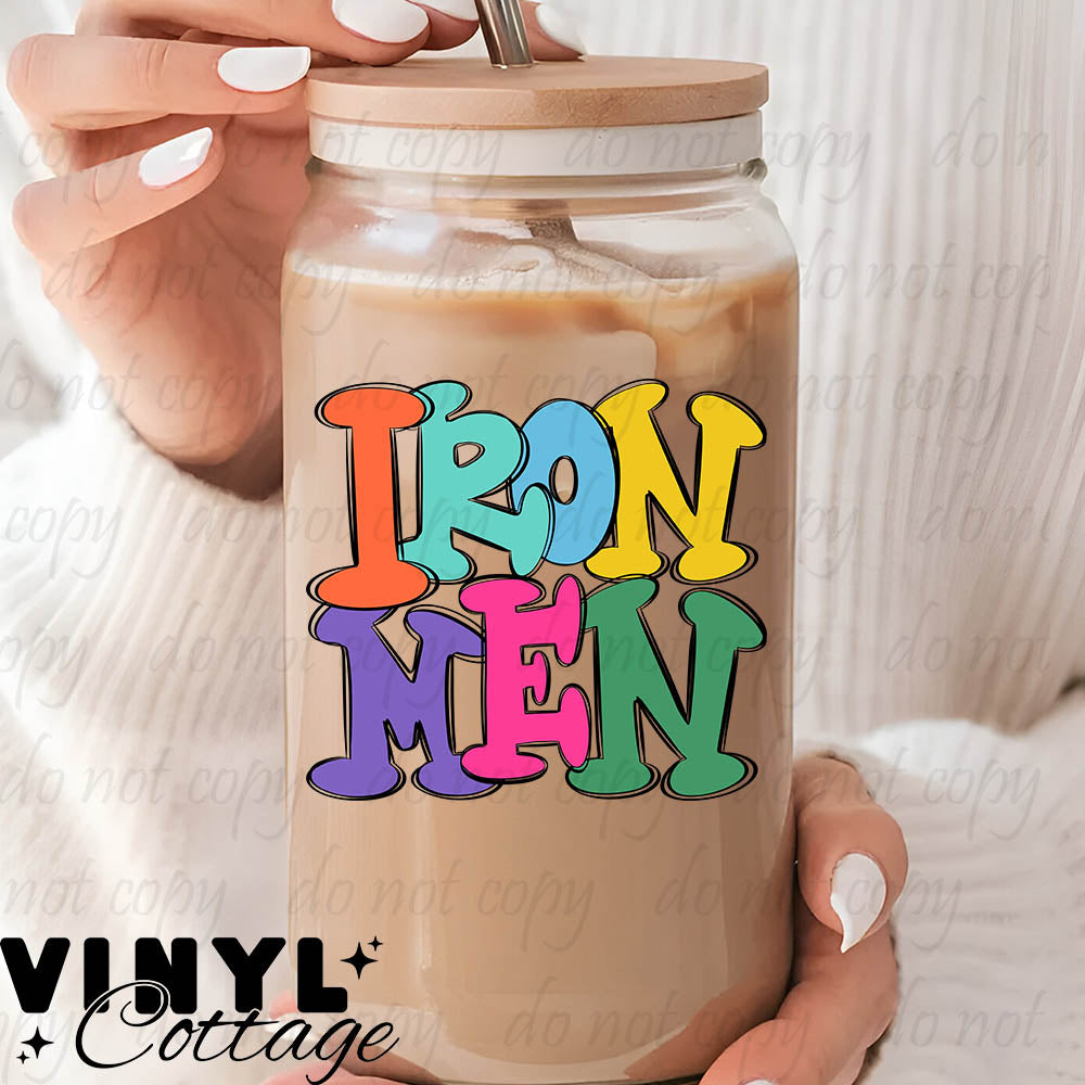 Ironmen ~ UV DTF DECAL