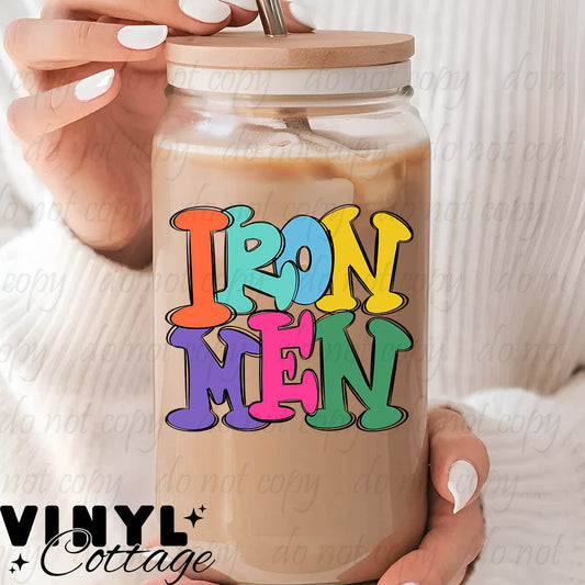 Ironmen ~ UV DTF DECAL