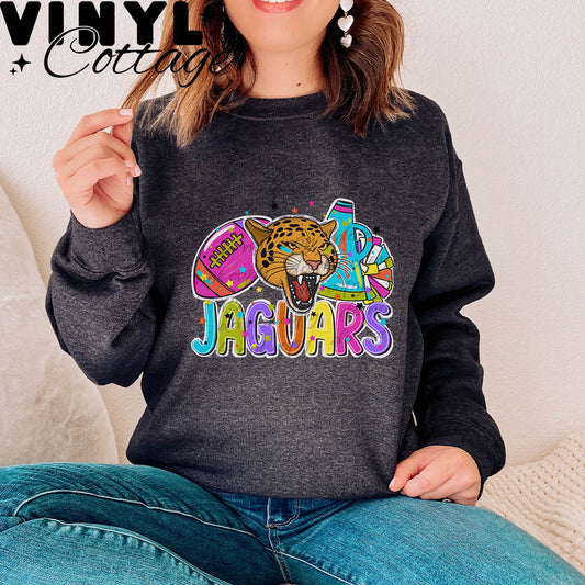 Bright Mascots ~ Jaguars ~ DTF Transfer